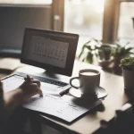Google tools for business calendar setup on a laptop